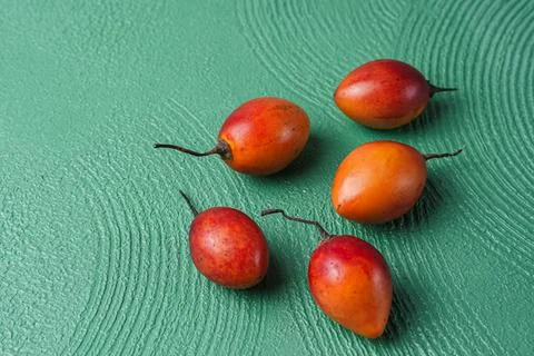 Tamarillo fruit Stock Photos