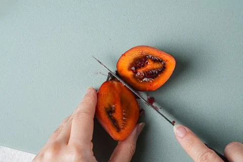 Tamarillo fruit Stock Photos