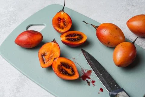 Tamarillo fruit 스톡 사진