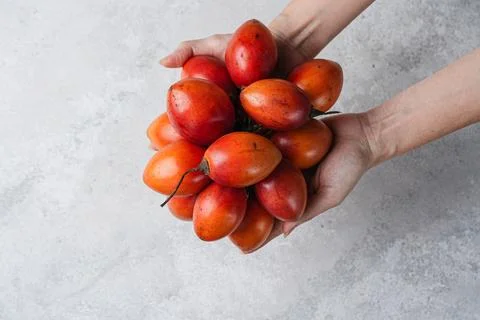 Tamarillo fruit Stock Photos