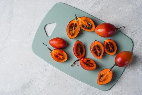 Tamarillo fruit Stock Photos