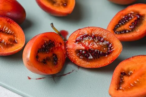 Tamarillo fruit Stock Photos