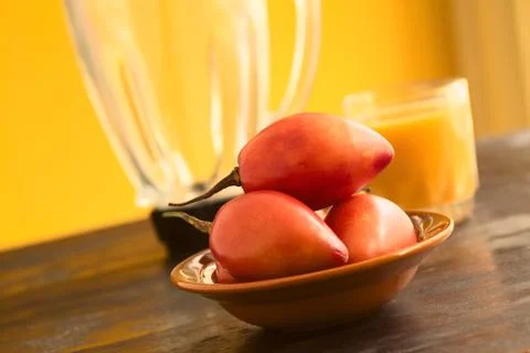 Tamarillo fruits Stock Photos