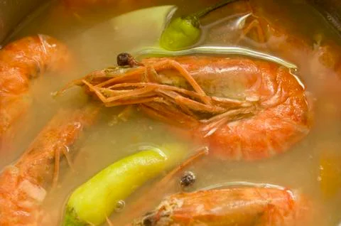 Tamarind soup Foto stock