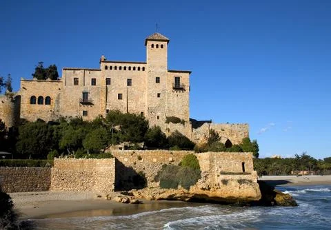Tamarit castle Stock Photos