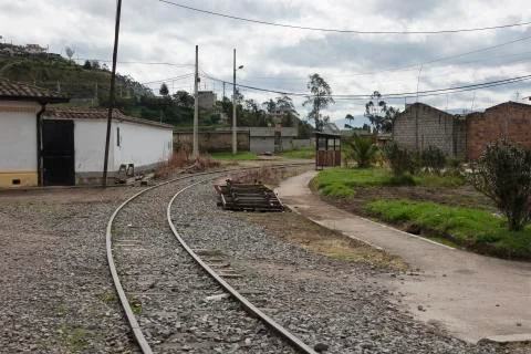Tambillo train station Stock Photos