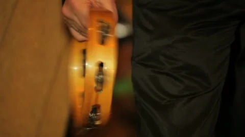 Tambourine Stock Footage 7748164