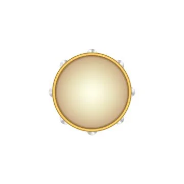 Tambourine Stock Illustration
