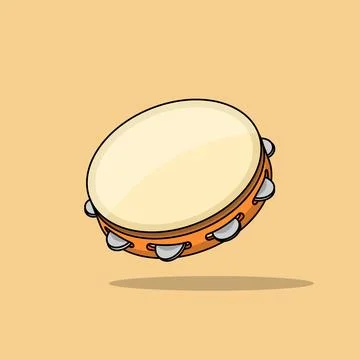 Tambourine Stock Illustration