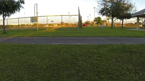 Tamiami Baseball Fields Cilp 7 Video stock 46900659