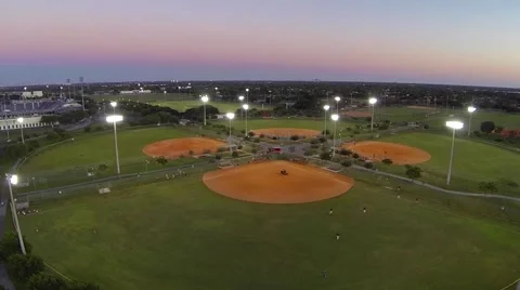 Tamiami Baseball Fields Clip 11 Vídeos de archivo 46912860