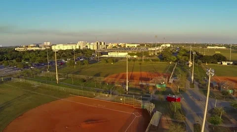 Tamiami Baseball Fields Clip 3 Stock Footage 46888792