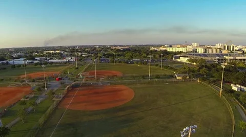 Tamiami Baseball Fields Clip 5 Vídeos de archivo 46892458