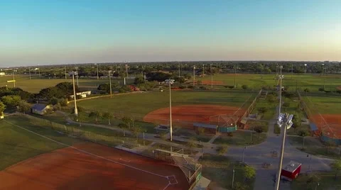 Tamiami Baseball Fields Clip 6 Stock Footage 46897523