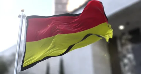 Tamil flag waving-seamless-loop-4k-60fps 库存影片 346138223