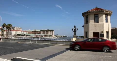 Tampa Bridge Stock Footage 111048386