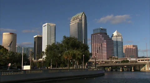 Tampa Citiscape Stock Footage 32399825