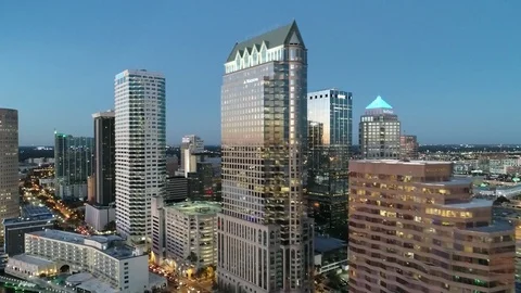 Tampa at Dusk Vídeos de archivo 90875085