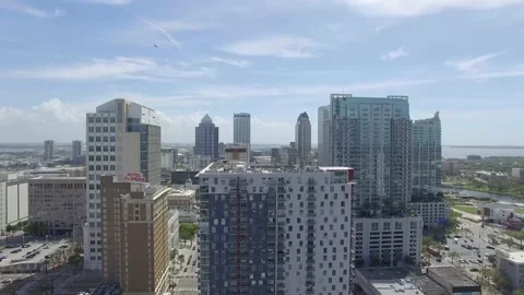 Tampa Skyline Vídeos de archivo 168632775