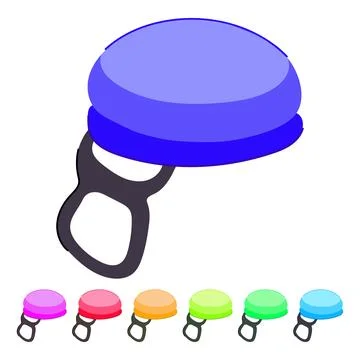 Tamper metall bottle cap vector cartoon graphic Stock Illustration