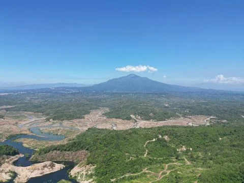 Tampomas mountain, west java, indonesia Stock Photos