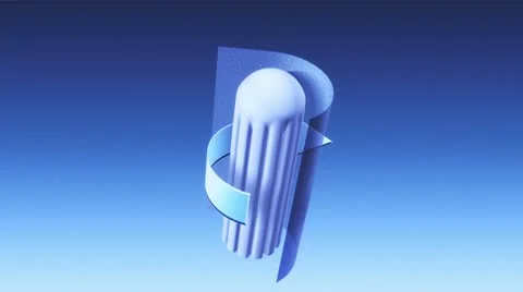 Tampon wrapped Stock Footage