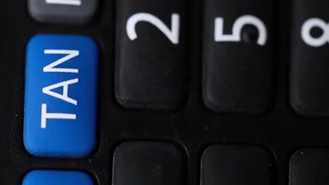 Tan key on a modern device in slow motion Stock-Footage 148373482