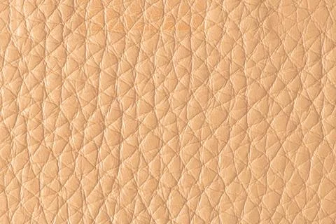 Tan leather texture closeup background Stock Photos