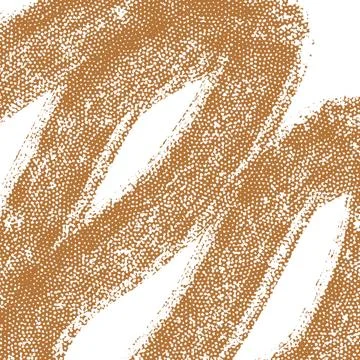 Tan Speckled Diagonal Brush Strokes on White Stock Illustration