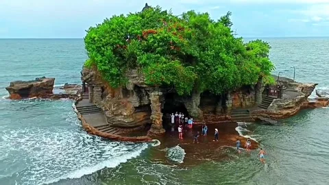 Tanah Lot Beach Stock Footage 242268515