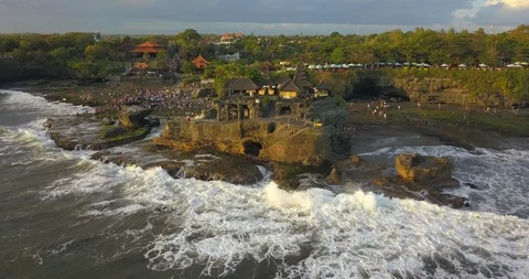 Tanah Lot Video stock 96032173