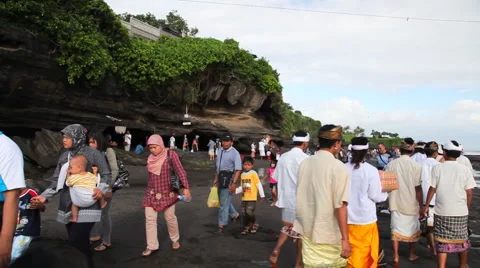 Tanah Lot Temple  Видео 1102491
