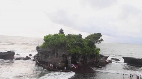 Tanah Lot Temple Stock Footage 59309379