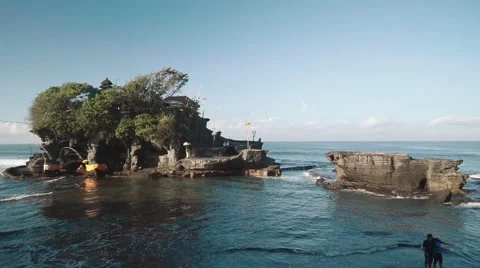 Tanah Lot temple Video stock 61910405