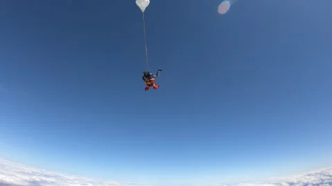 Tandem jump Stock Footage 156839484