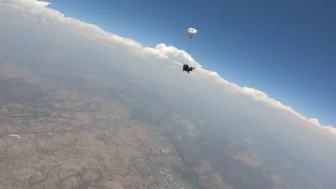 Tandem jump Video stock 241358867