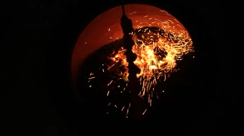 Tandoor oven Video stock 41239422