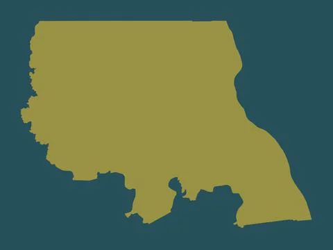 Tanganyika, Democratic Republic of the Congo. Solid color shape 库存插图