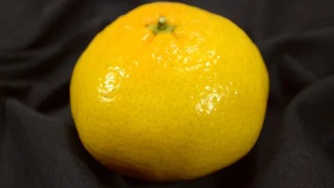 Tangerine close-up Stock-Footage 143818899