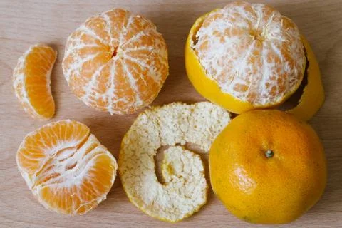 Tangerine fruit Stock Photos