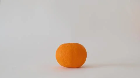 Tangerine on a white background Stock-Fotos