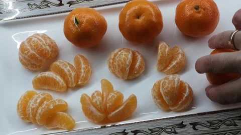 Tangerines Stock Footage 228442528