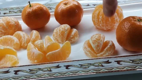 Tangerines Stock Footage 228442550