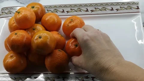 Tangerines Vídeo Stock 228448207