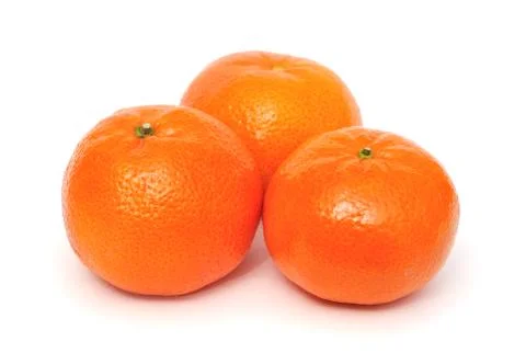 Tangerines Isolated Foto stock
