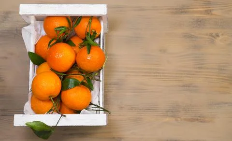 Tangerines Foto stock