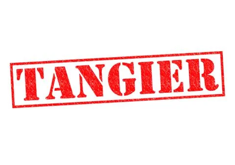 TANGIER Stock Illustration