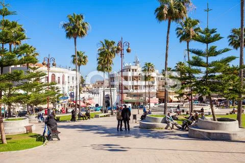 Tangier in Morocco Stock Photos