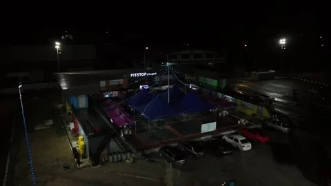 Tangkak Pitstop Stock Footage 307132589