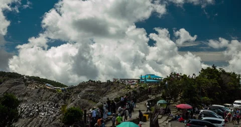 Tangkuban Perahu Timelapse Stock Footage 334038204